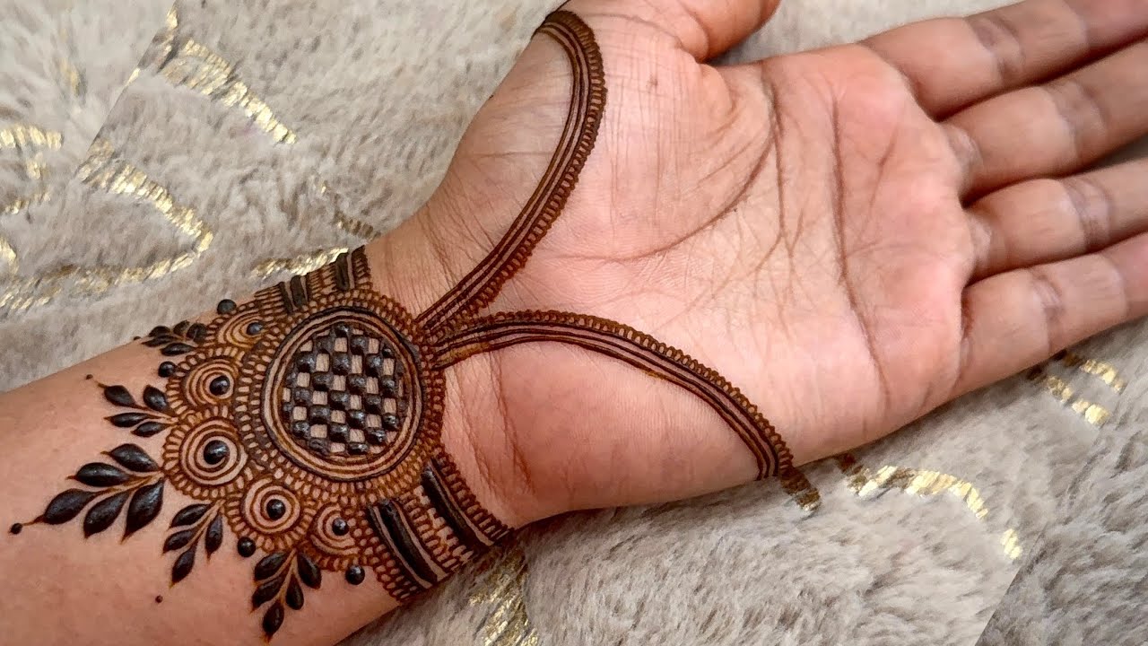 Simple And Easy Front Hand Mehndi Design || Gulf Mehndi Design 2026 || Mehndi Designs for Front hand