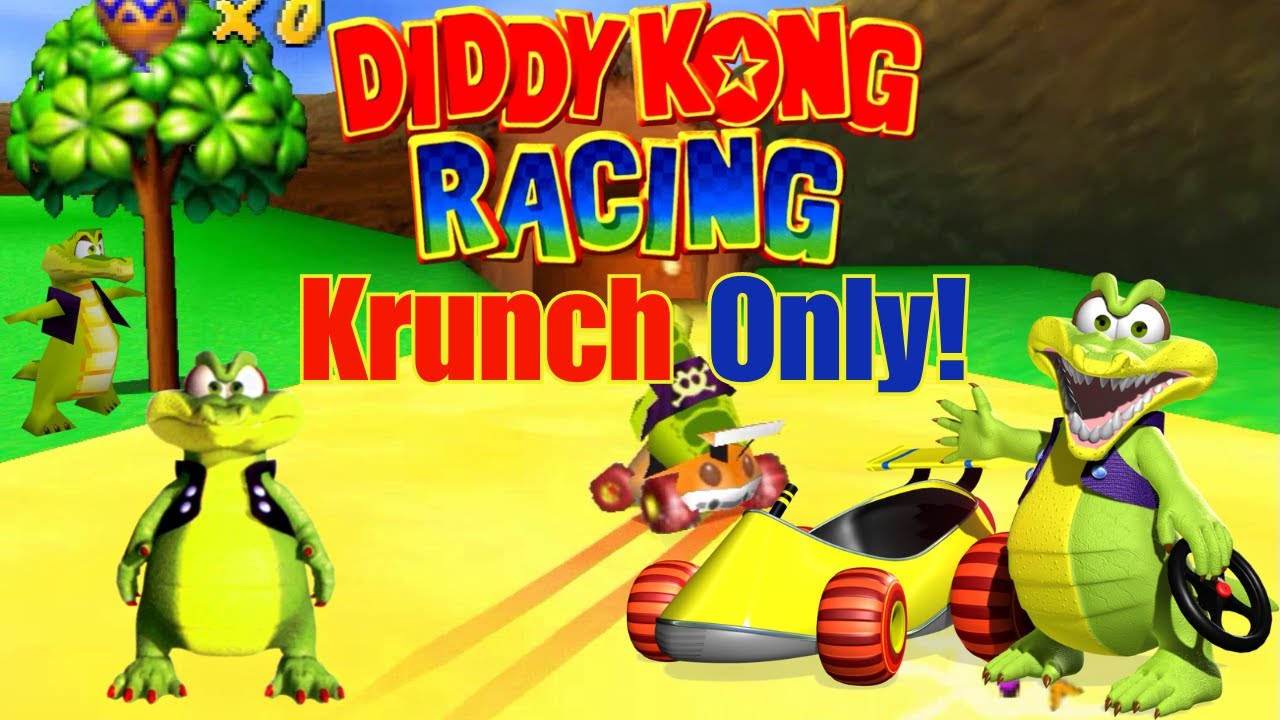 Can You Beat Diddy Kong Racing Only Using Krunch?