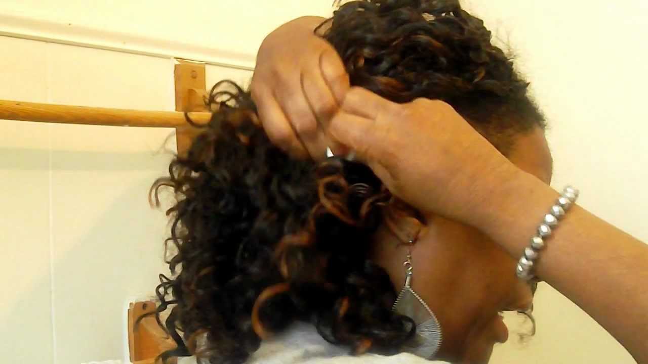 CLEANING & OILING SCALP WITH CROCHET BRAIDS