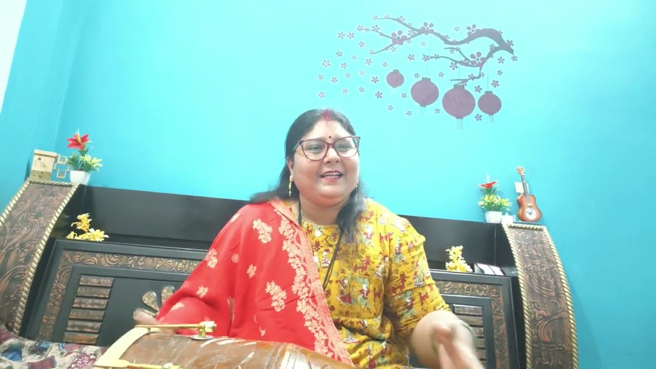 बहुत ही सुंदर भजन 🌺 राम जाने ये कैसे घड़ी है 🌺 कहीं आंसू कहीं पर हंसी है 🌺 trending video#popular 🙏🙏