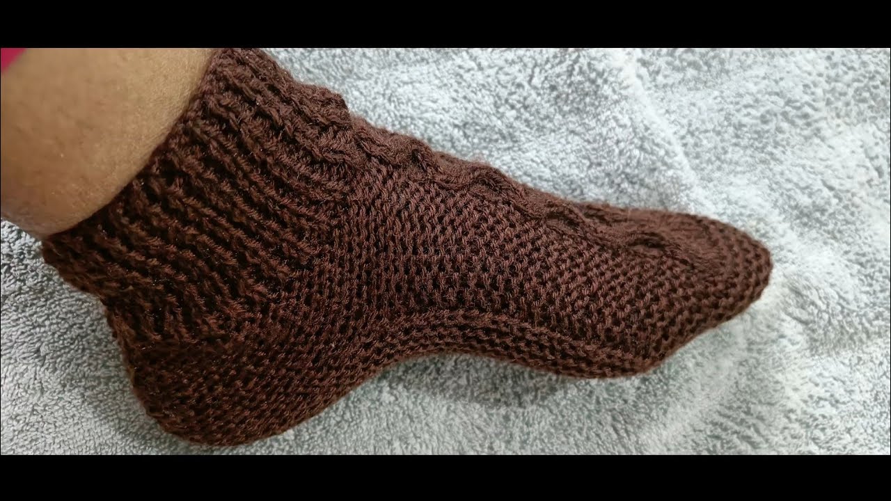 Gents Knitted Ankle Length Socks (size 8-9no) Radhey Radhey