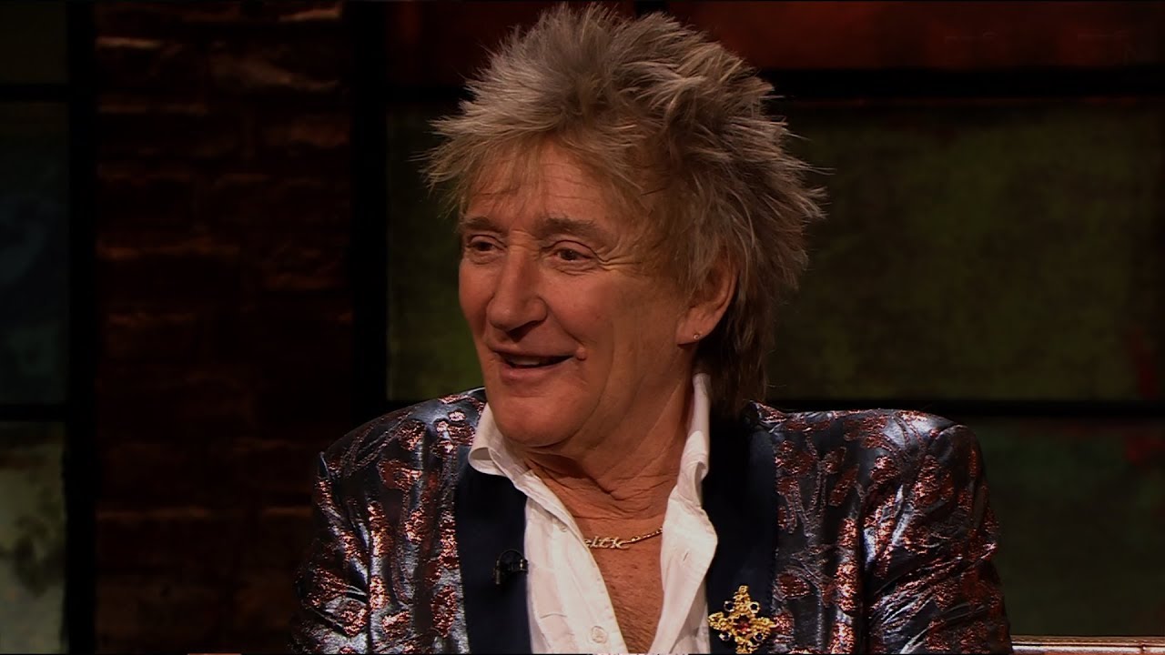 Rod Stewart meets the writers of 