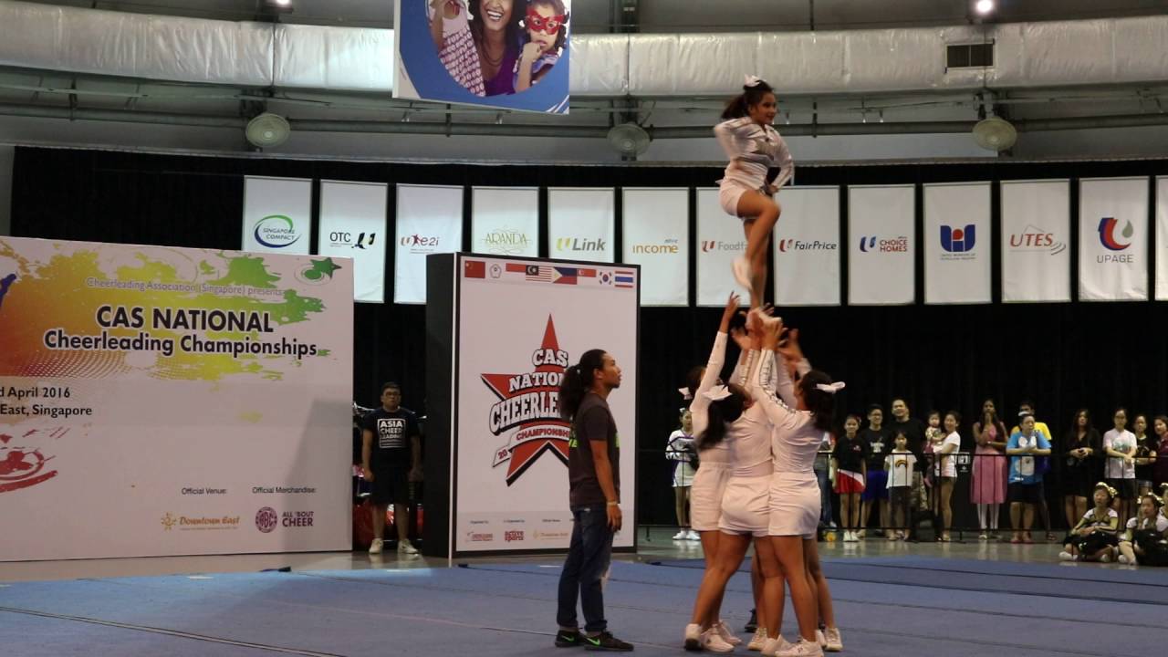 ACIC 2016 & CASNCC 2016 8 Group Stunt - All Girl Level 4 StarDivas B INA [HD]