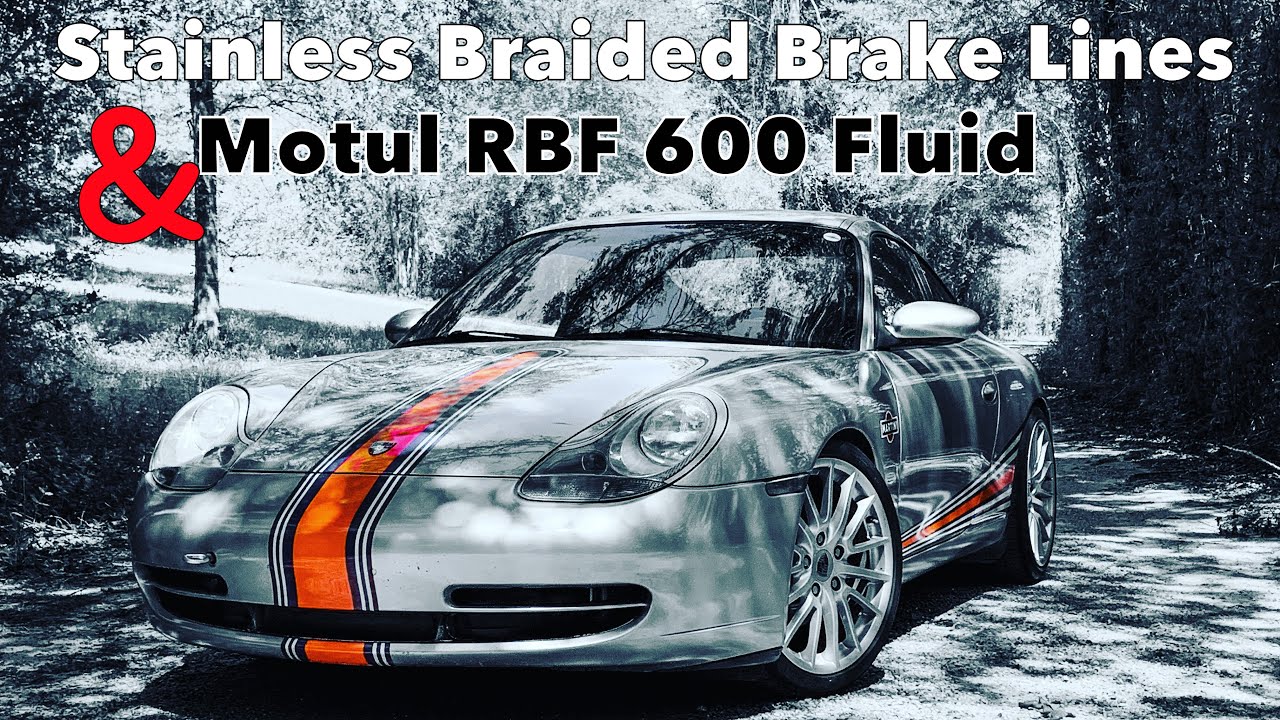 Stainless Steel Brake Lines - Porsche 996 Brake Upgrades