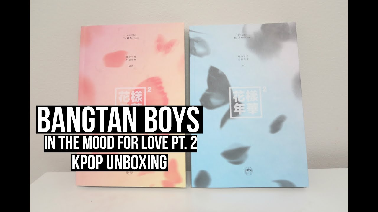 [KPOP UNBOXING] BTS IN THE MOOD FOR LOVE PT.2 (PEACH AND BLUE VERSIONS) || 방탄소년단 화양연화 PT.2 앨범 소개 ♡