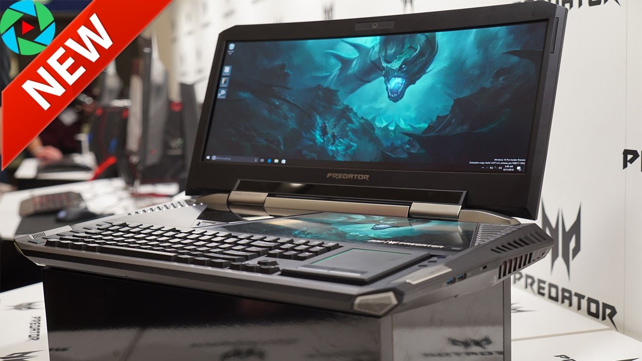 LAS 5 MEJORES LAPTOPS PARA GAMERS DEL 2017||INCREÍBLE PORTÁTIL CON PANTALLA CURVA