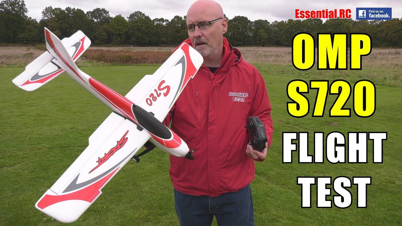 EASY TO FLY: OHIO MODEL PLANES (OMP) S720 RC Ready to Fly Sport Airplane: ESSENTIAL RC FLIGHT TEST