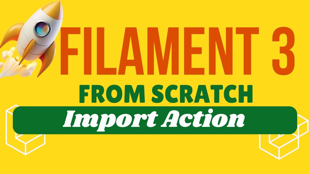 How to use the Import action in filament php