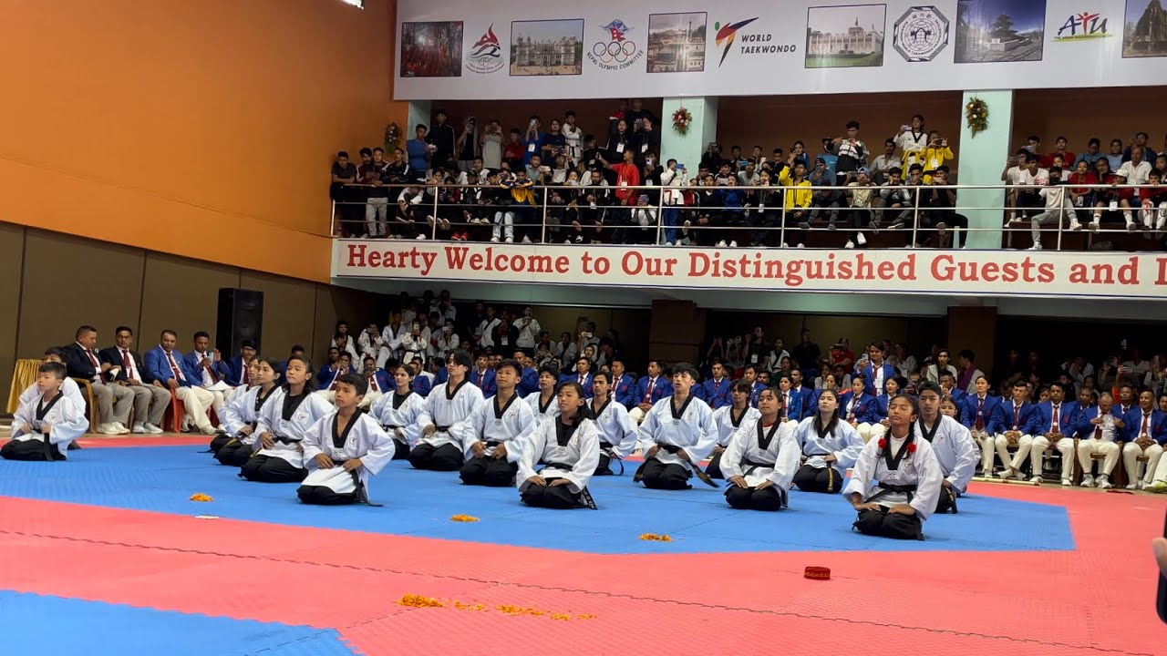 Crazy Taekwondo Demonstration National Team Nepal