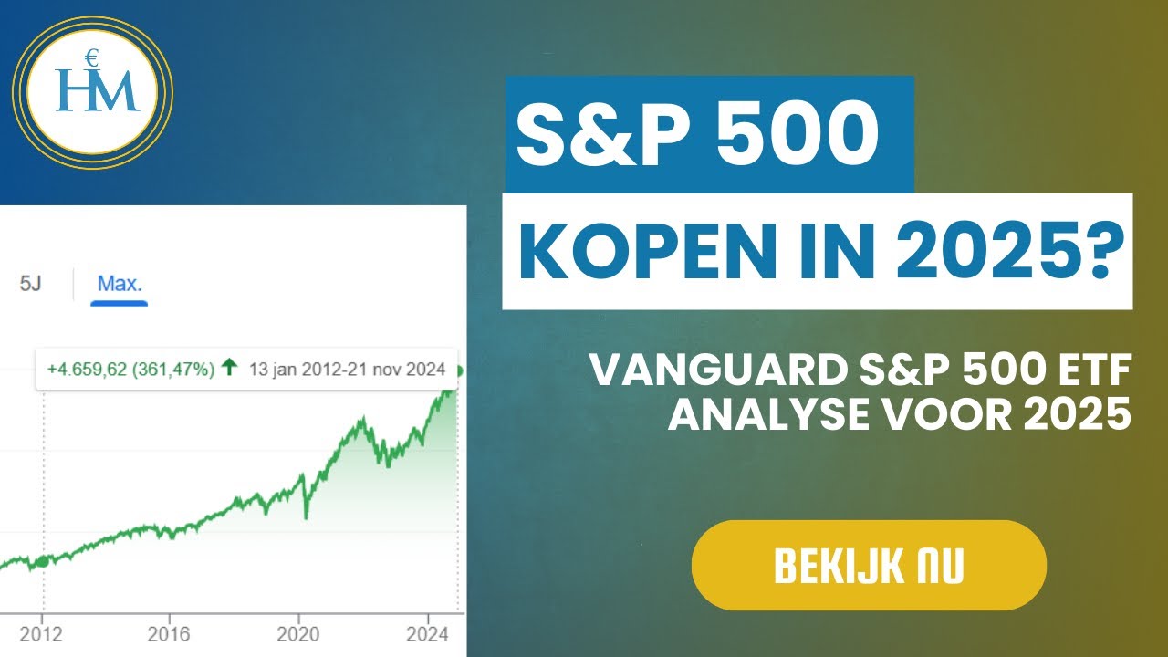 Beleggen in S&P 500? Vanguard S&P 500 ETF (VOO) Analyse #sp500 #beleggen #investeren #etf