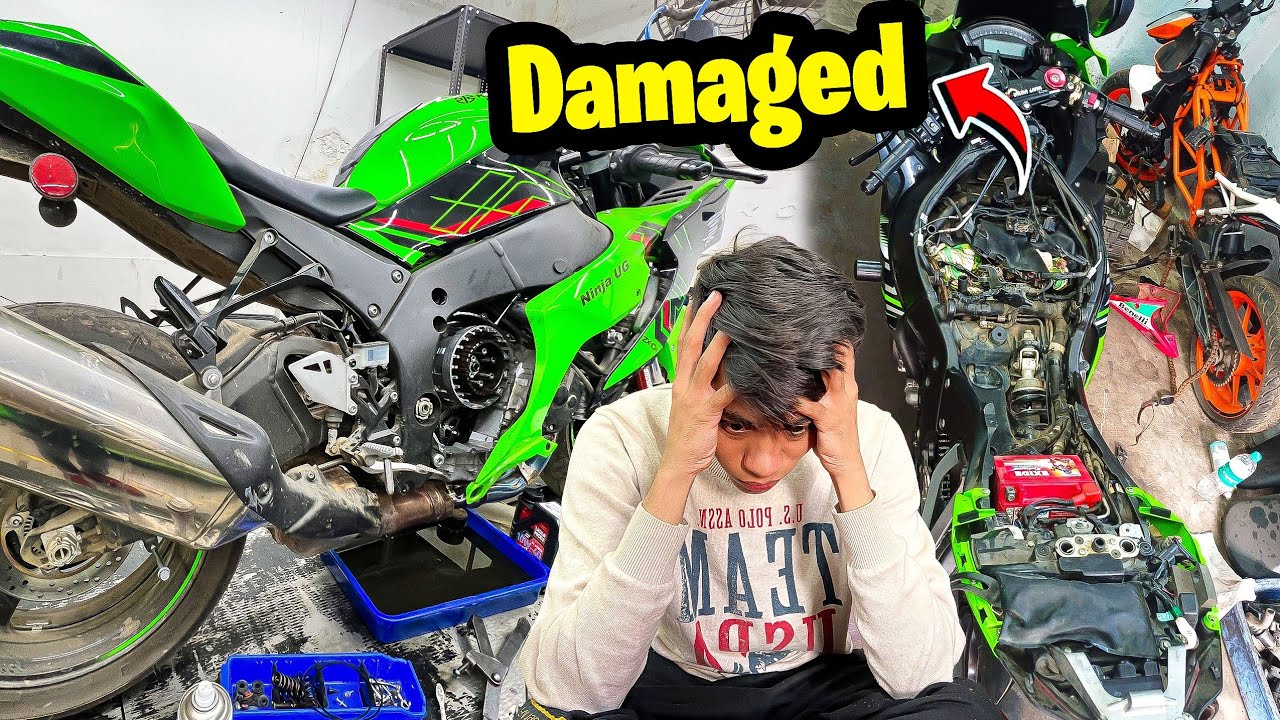 Meri Zx10R Ki First Service Pr Lakho Ka Kharcha😰Engine Seize?