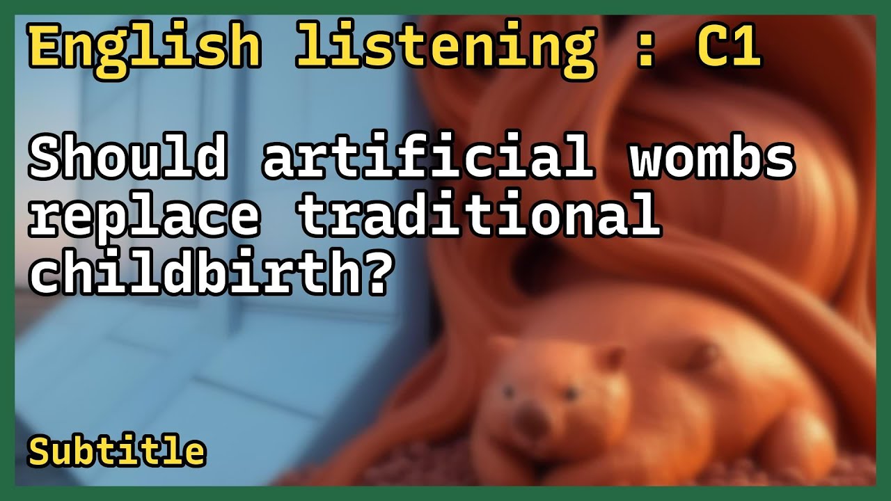 English Listening practice ( C1 ) | Subtitle | Broadcast | Debate #268