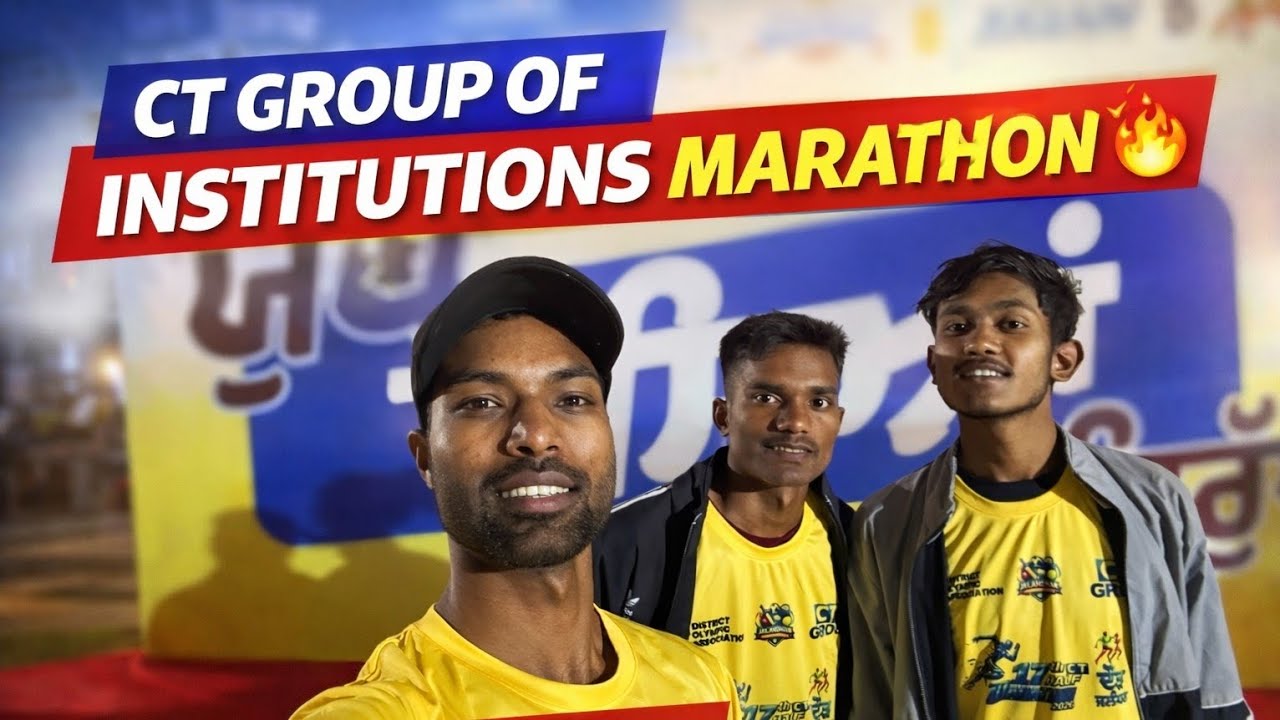 2026 ki pehli marathon in ct group of institution 