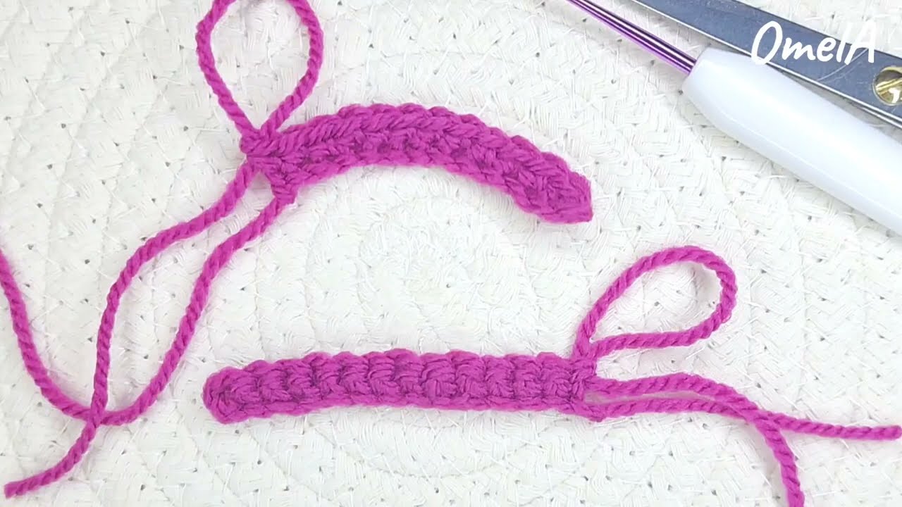 🧶 Secret of STRAIGHT & FLAT crochet CORD