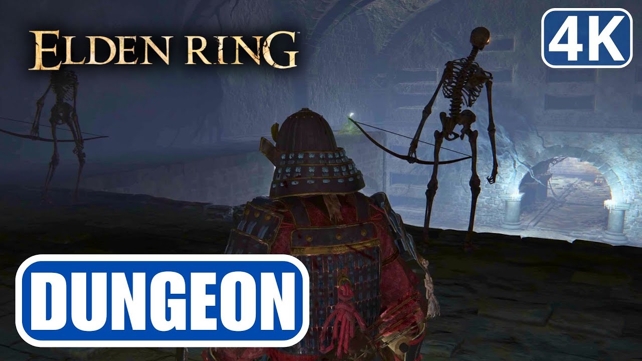 Catacombe Mortifere 100% - Elden Ring Dungeon #08 [4K ULTRA HD]