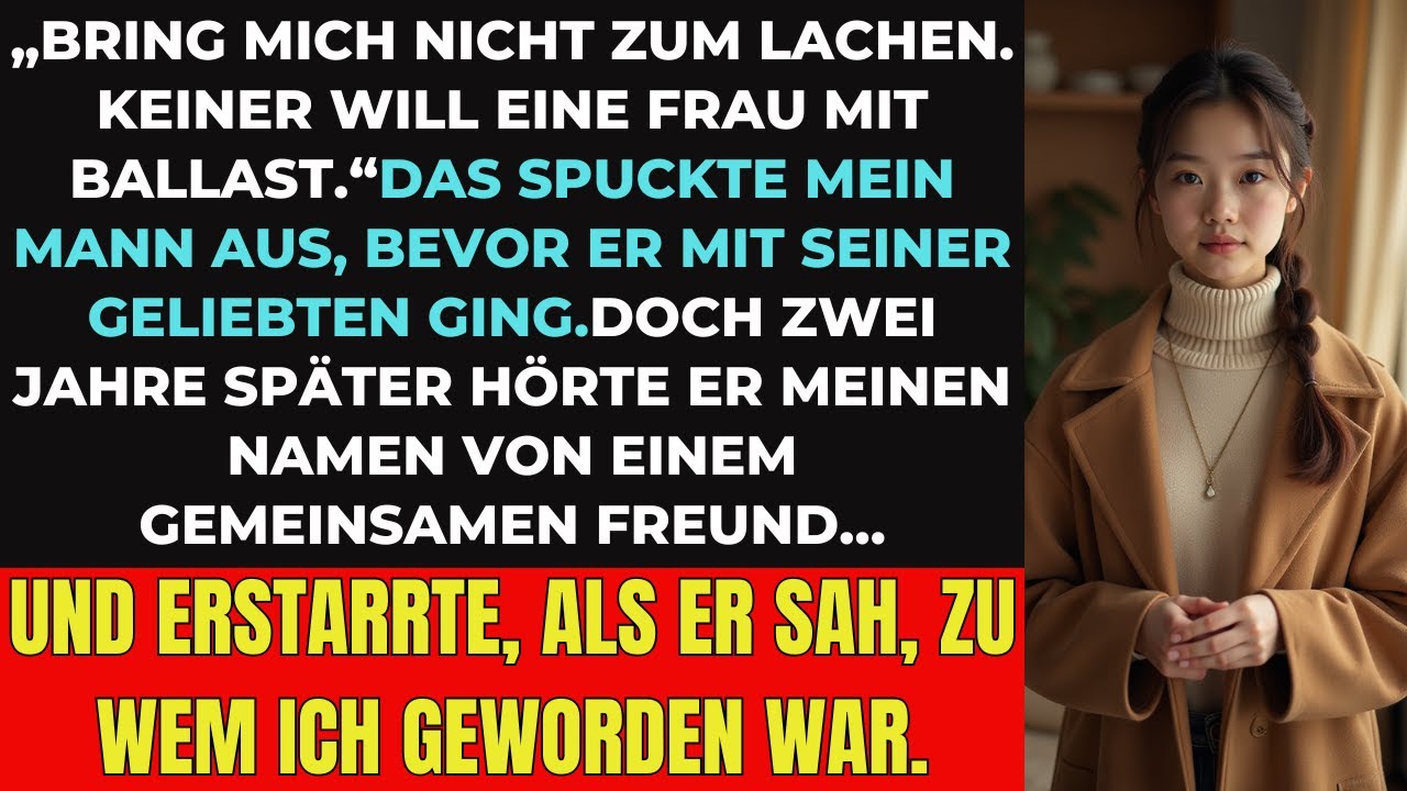 👉 „KEINER WILL EINE FRAU MIT BALLAST“ – Doch 2 Jahre später sah er, wer ich geworden bin