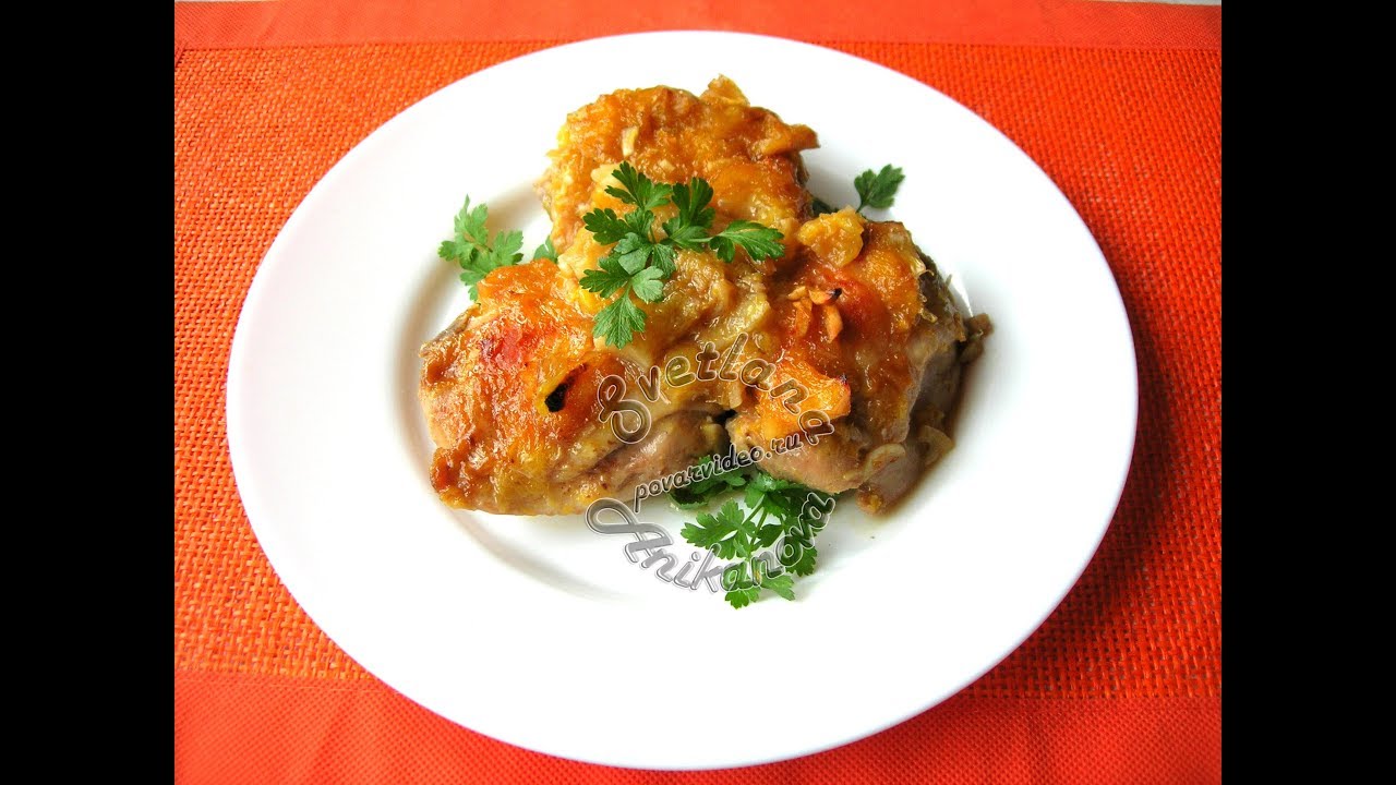 Изумительный Рецепт КУРИЦЫ в Апельсиновом Желе