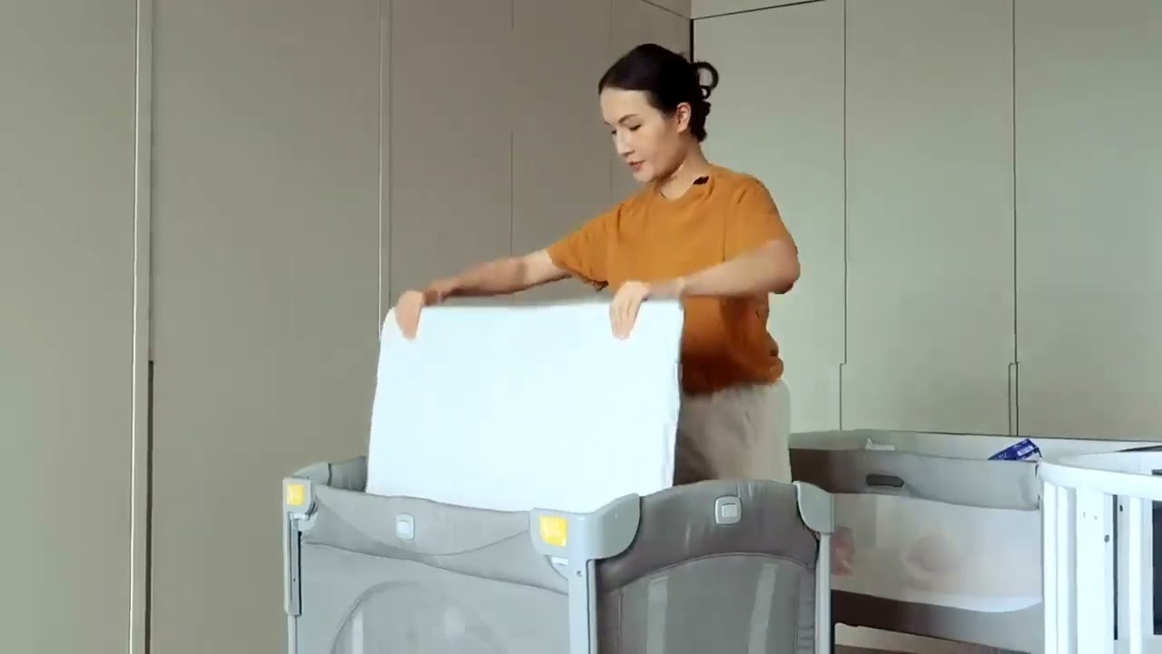 Nôi cạnh giường Joie Kubbie Sleep