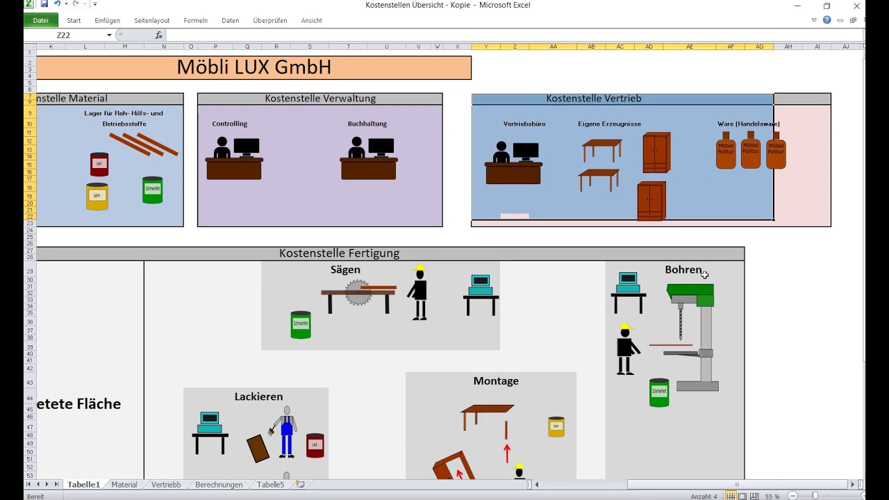 Buchhaltung GANZE Aufgabe für die Uni EBK bis SBK ALLES dabei