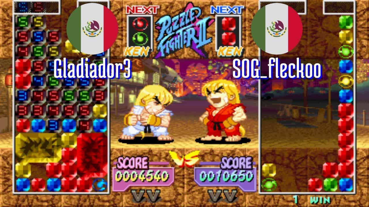 FT5 @spf2t: Gladiador3 (MX) vs SOG_fleckoo (MX) [S Puzzle Fighter II spf2 Fightcade] Jan 27