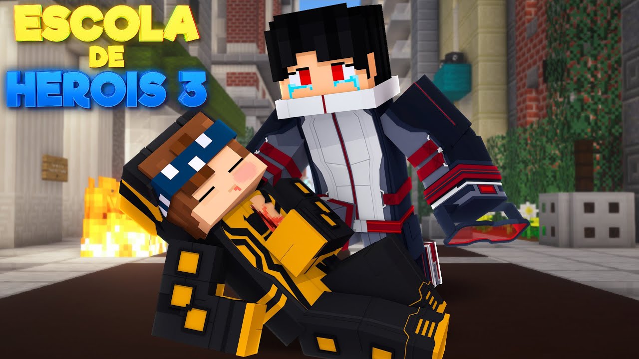 Minecraft: MEU AMIGO SE FOI... - ESCOLA DE HEROIS 3 Ep.23 ‹‹ P3DRU ››