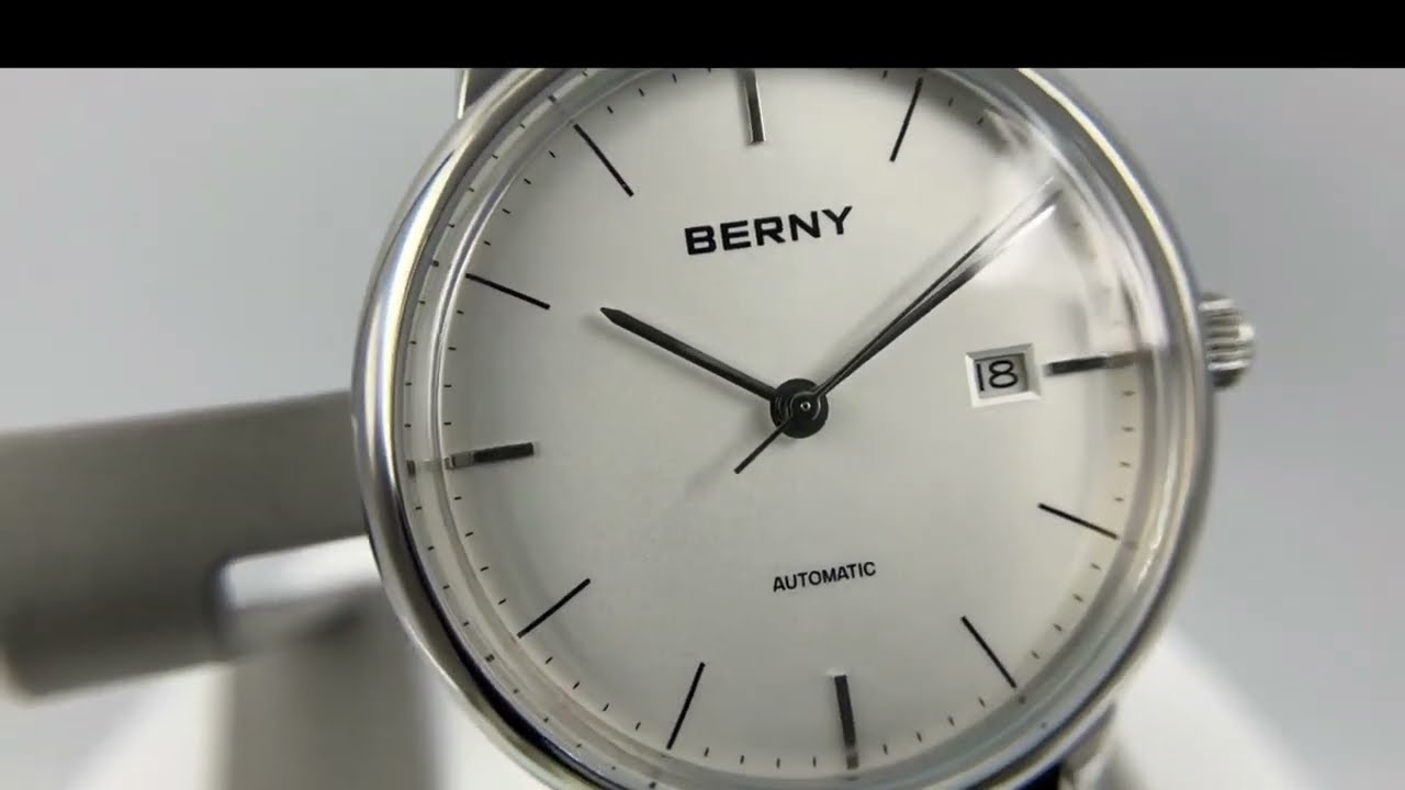 BERNY-Men Automatic Elegant Homage Dress Watch-AM012M
