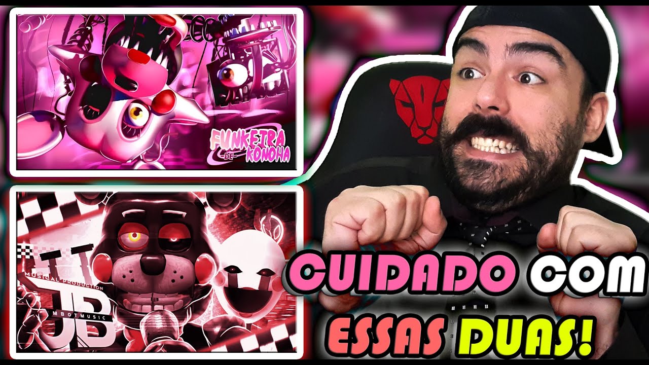 REACT - The Mangle ( Five Nights at Freddy’s ) / Rostos Borrados | Five Nights at Freddy's 6 SONG