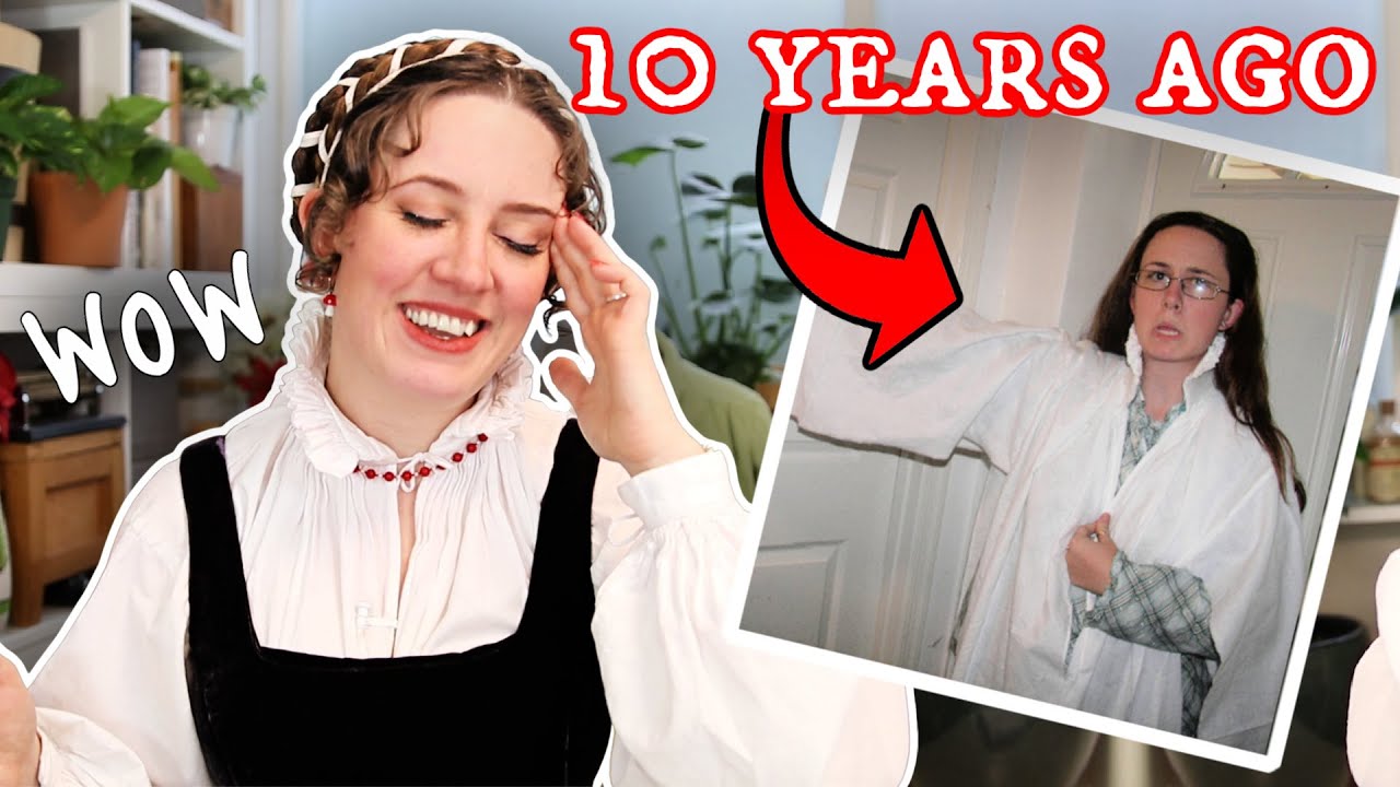 A much needed update to my oldest sewing tutorial || Elizabethan Shirt