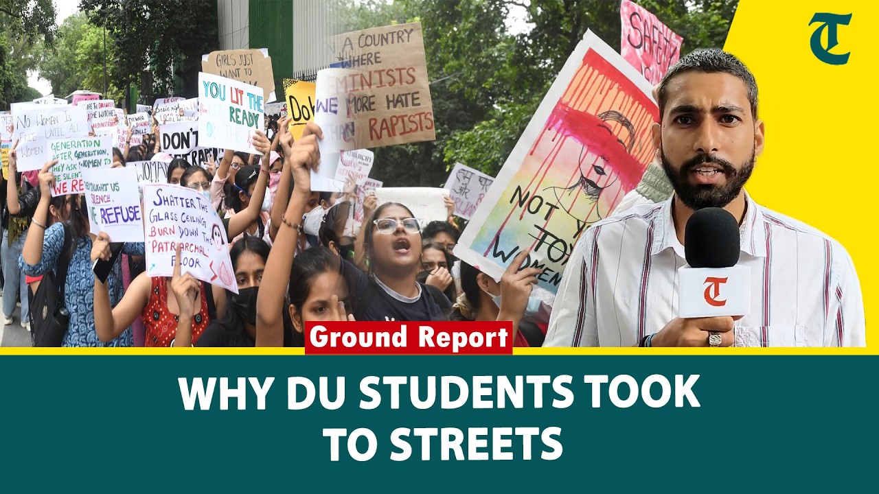 Delhi rape case: DU students march for women&rsquo;s safety, demand safer public spaces