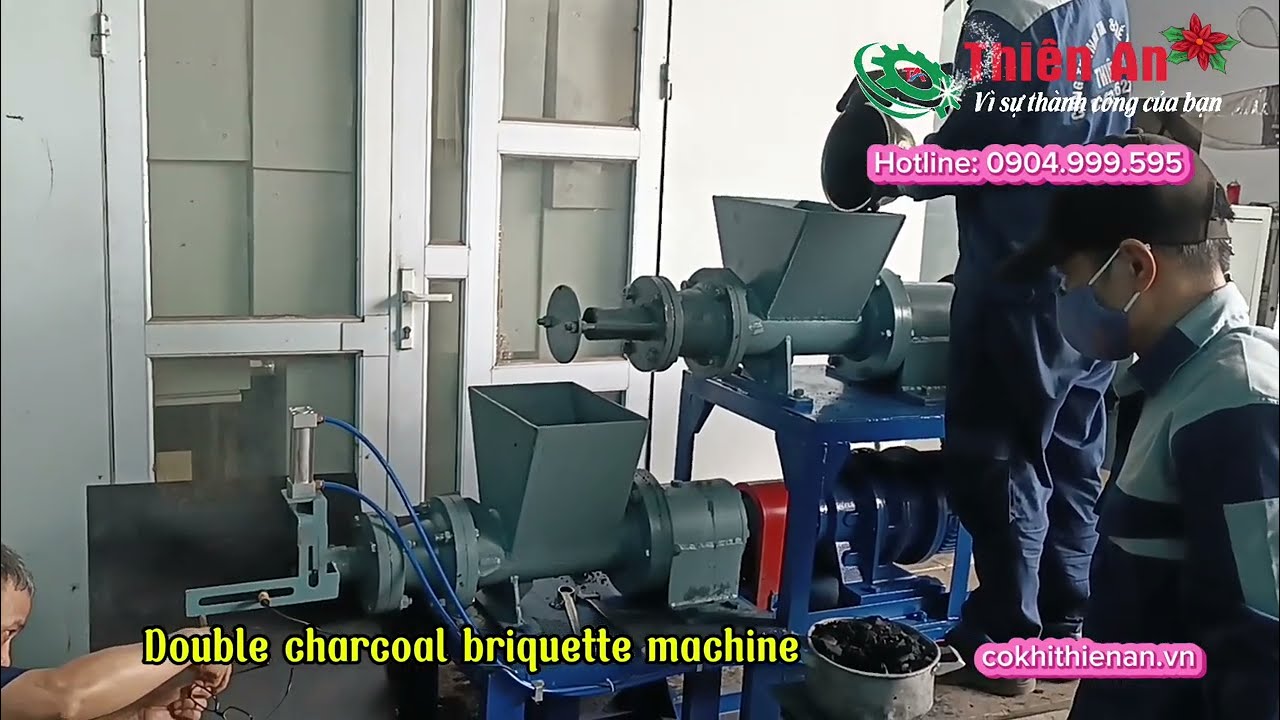 MÁY ÉP THAN GÁO DỪA, THAN VỤN
