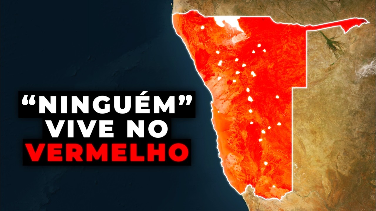Por Que 97% da Namíbia Está Vazia?