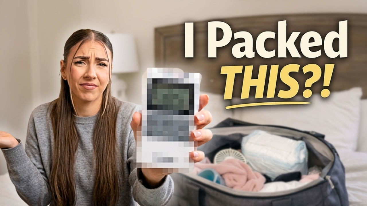 What I Packed vs. What I Actually Used in My Hospital Bag (you are missing these items!)
