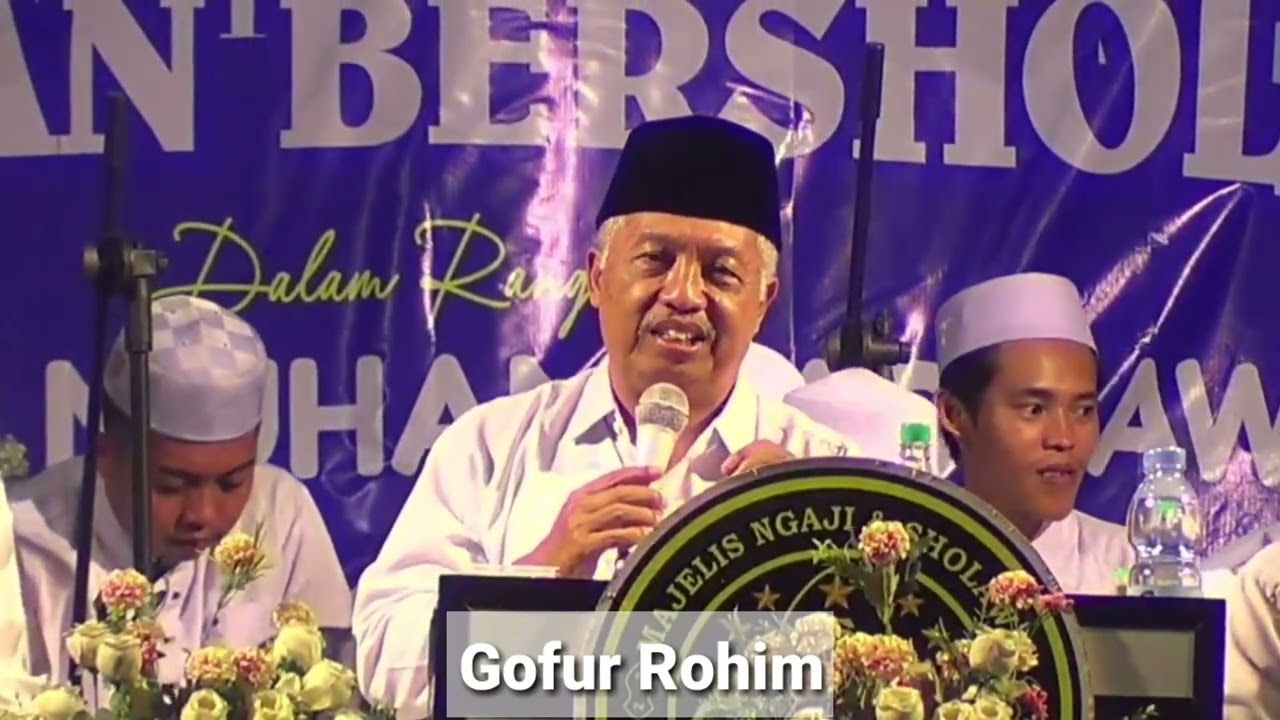 KH ABDUL GHOFAR LIVE BAKUNGAN - JL BARONG - GLAGAH - BANYUWANGI || PERINGATAN MAULID NABI MUHAMMAD