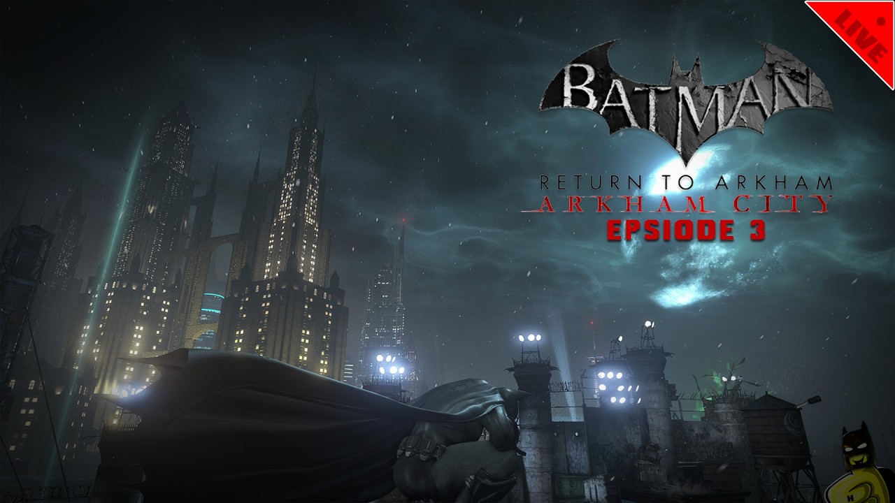 Batman Arkham City: First Time Playing Ep. 3 (on PS5) - HTG