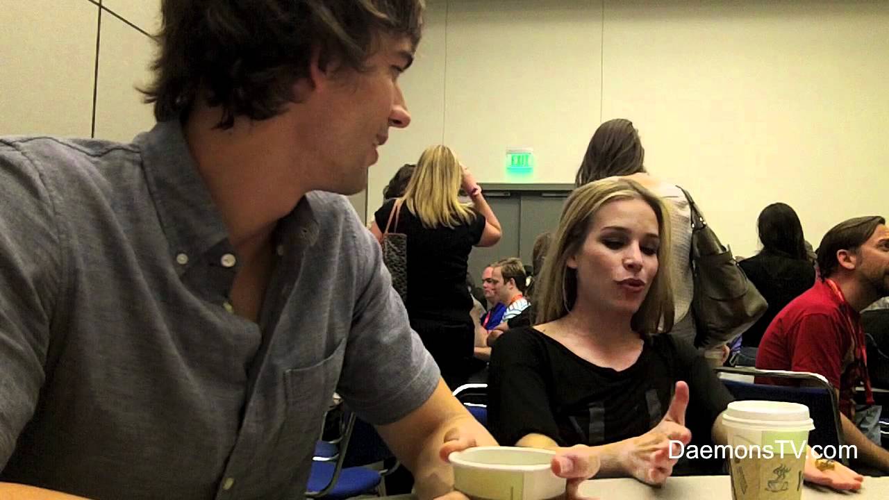 Christopher Gorham and Piper Perabo Covert Affairs Comic-Con 2011 Interview