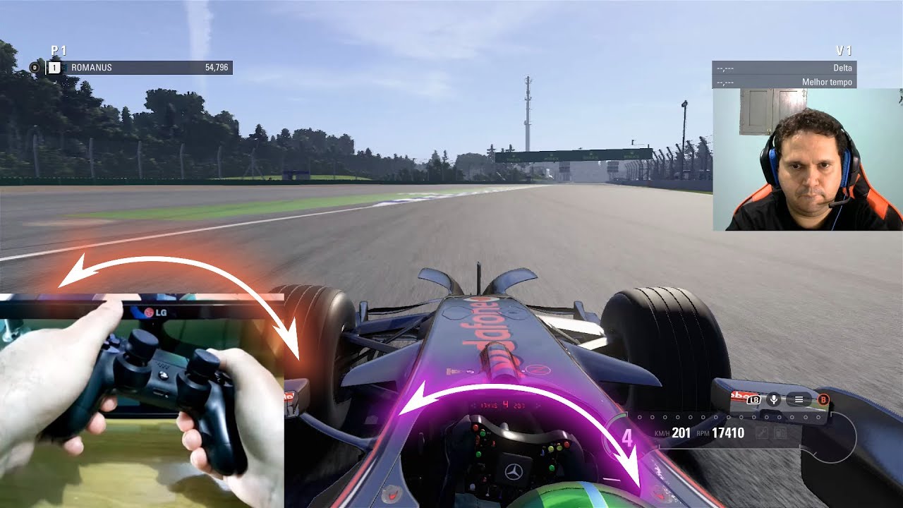 Jogar Games de Corrida Com a Função Sensor de Movimento (PC)