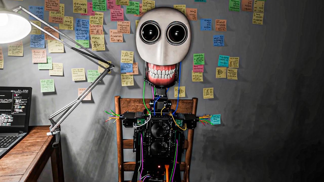 esta persona creo su PROPIO ANIMATRONICO!! (salio mal)