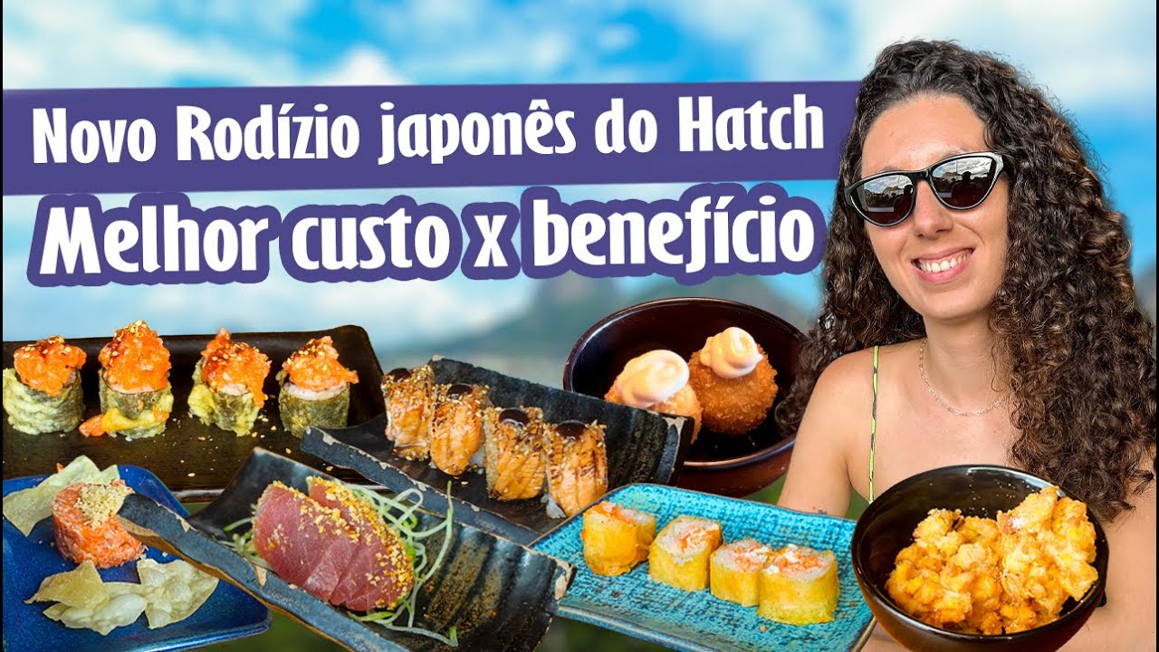 Hatch - O novo rodízio japonês com a melhor vista do Rio de Janeiro