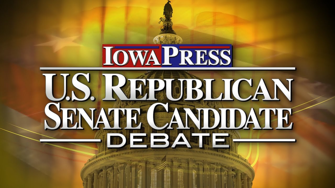 Iowa Press Debate: U.S. Senate Republican Primary