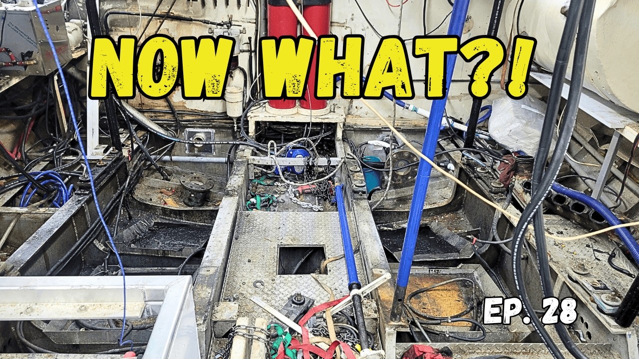 We DESTROYED our Engine Room   Now What?