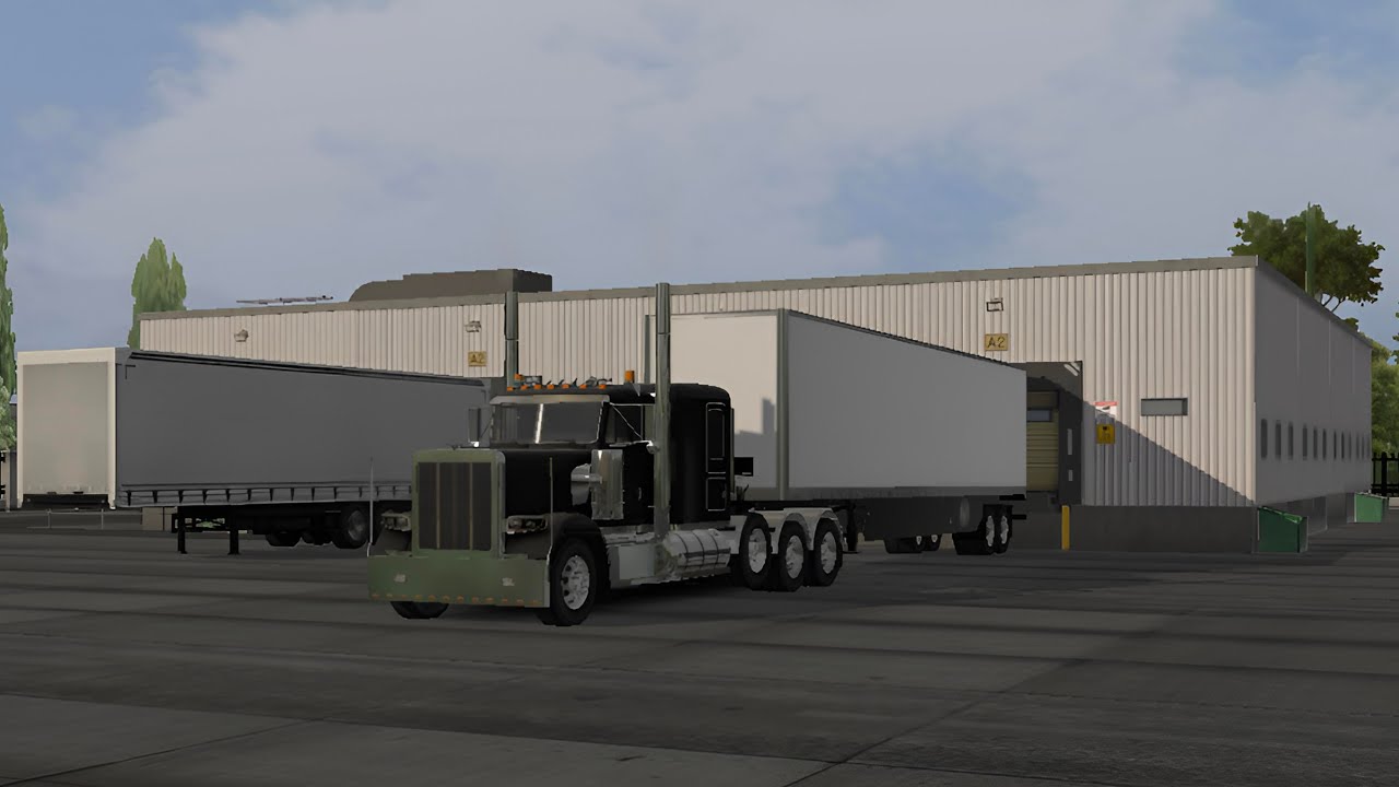 Back At The Loading Dock Dry Van Hauling !  [ Universal Truck Simulator ]