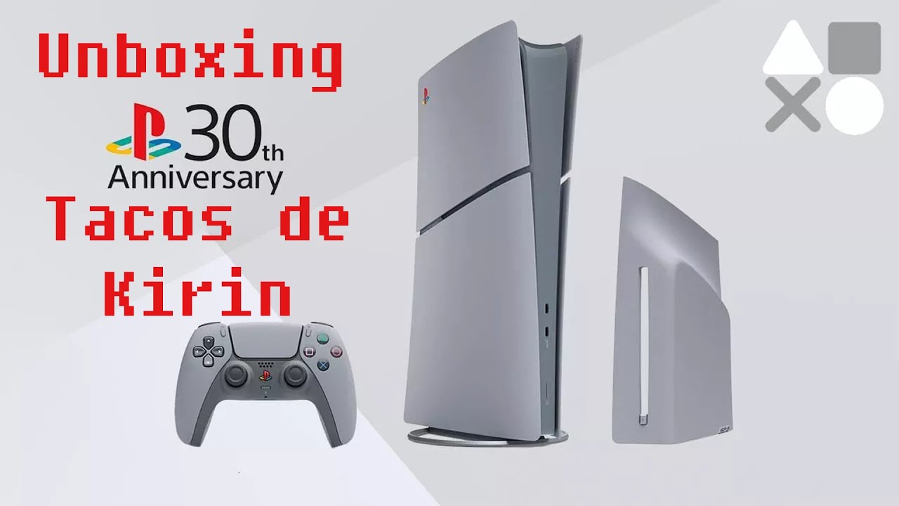 Unboxing PlayStation 5 edición 30 Aniversario