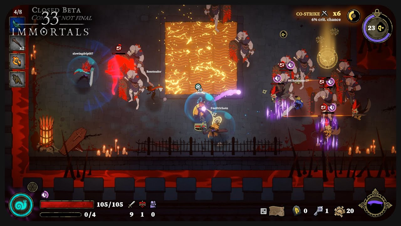 33 IMMORTALS Gameplay | Closed Beta Test