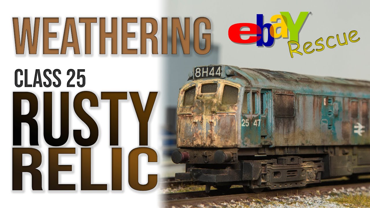 Hornby Class 25 Scrapyard Relic | eBay Rescue | Weathering Model Railway