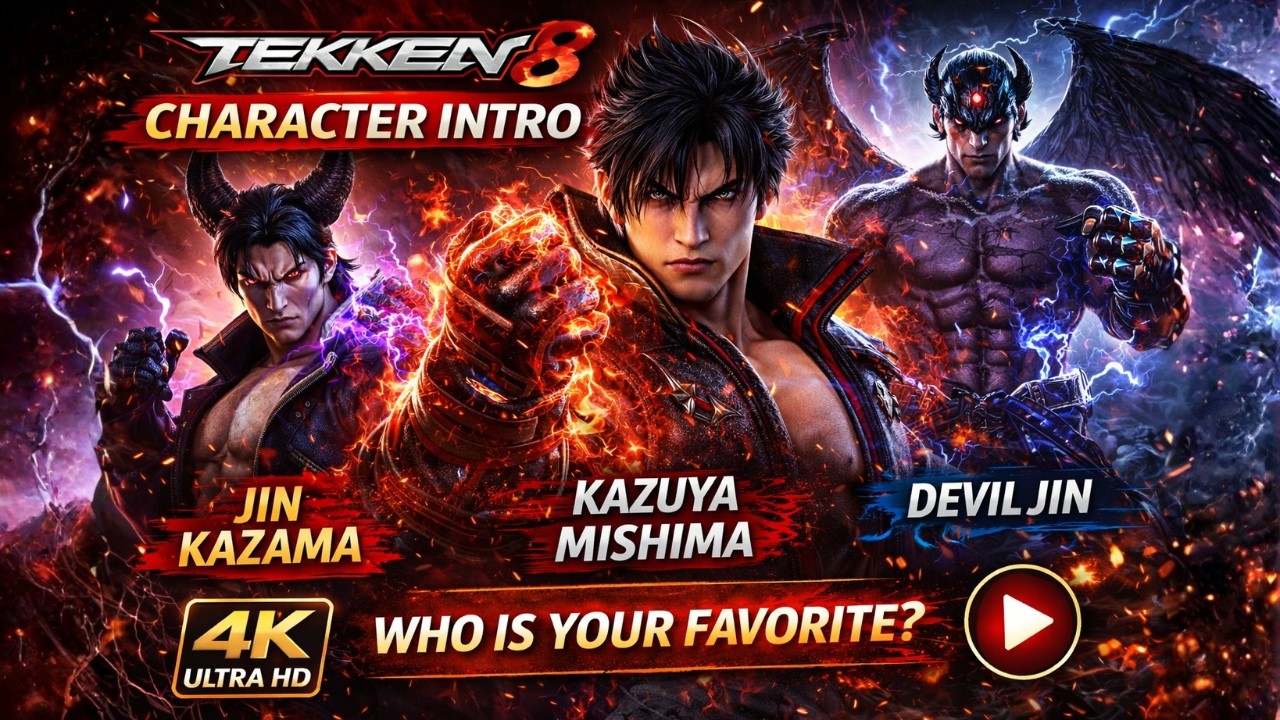 Tekken 8 – All Character Intros (PS5 Gameplay 4K)