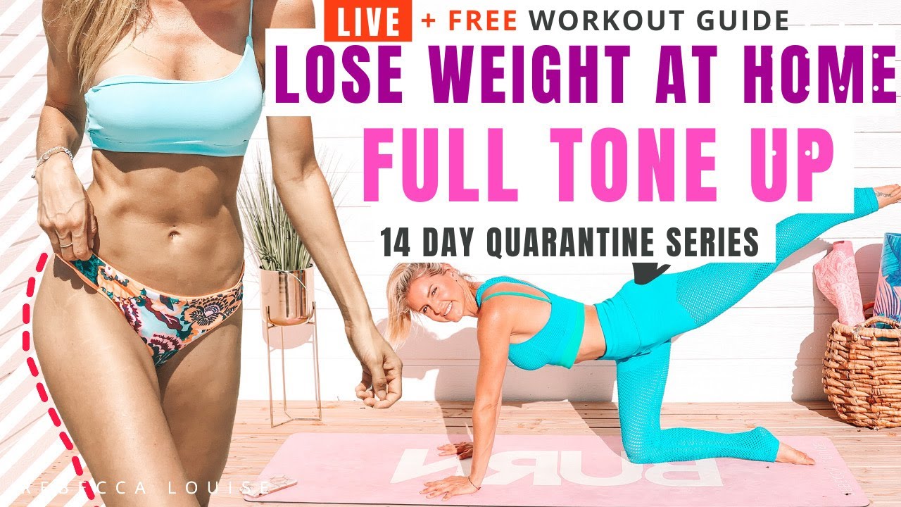 FULL BODY 25 minute workout - LOSE WEIGHT & TONE UP  (all levels)
