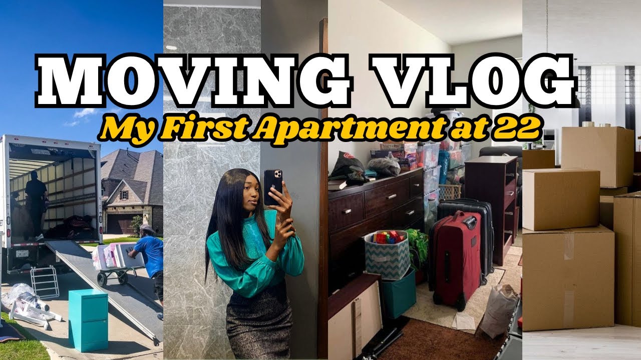 MOVING INTO MY FIRST APARTMENT AT 22| New beginnings| Settling in| Cleaning + more🥹