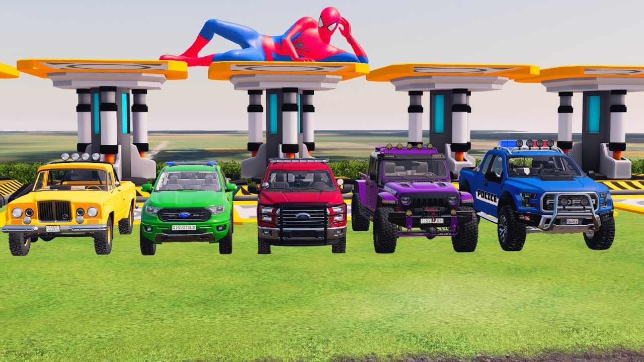 Flatbed McQueen | Transportation with Truck – Dangerous Mission #10