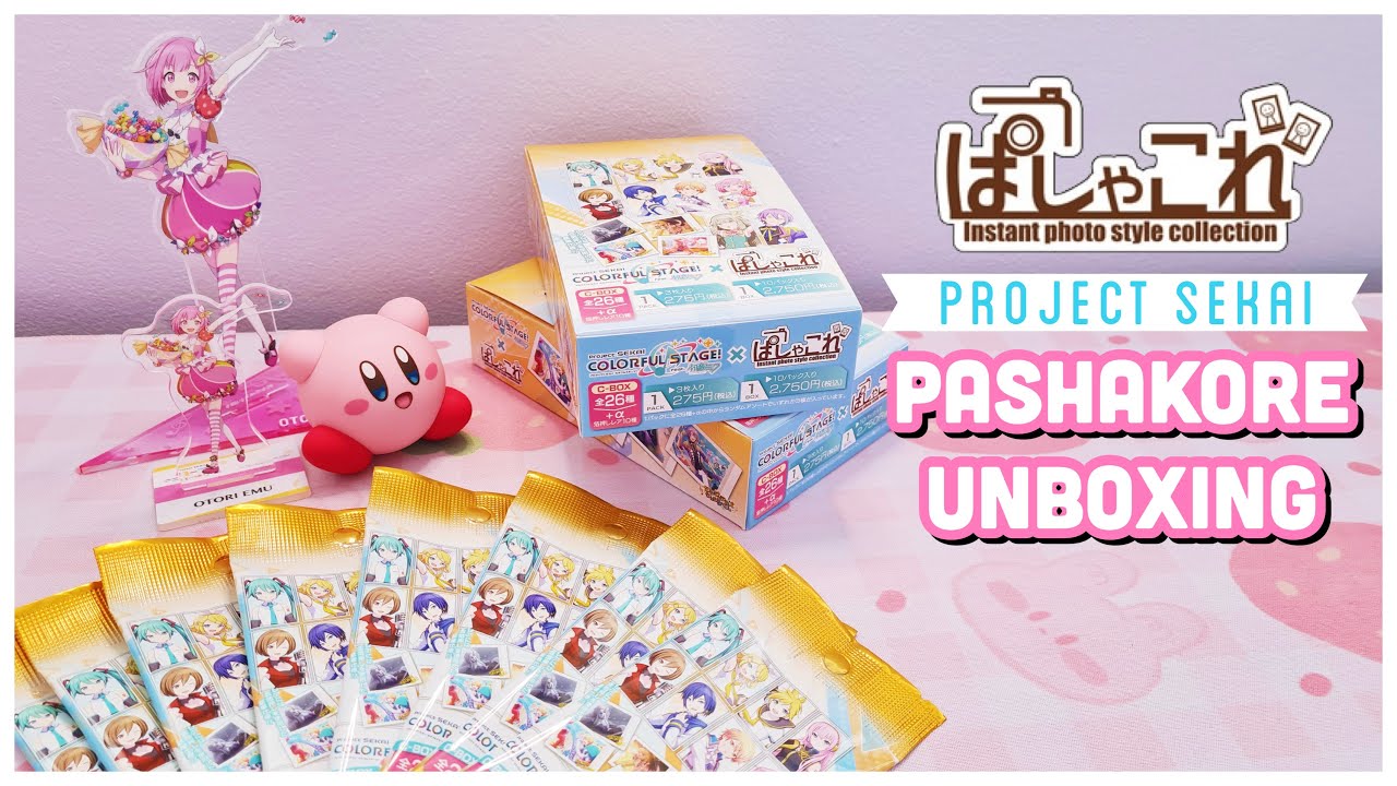 📷Project Sekai pashakore‼️ ✨распаковка✨