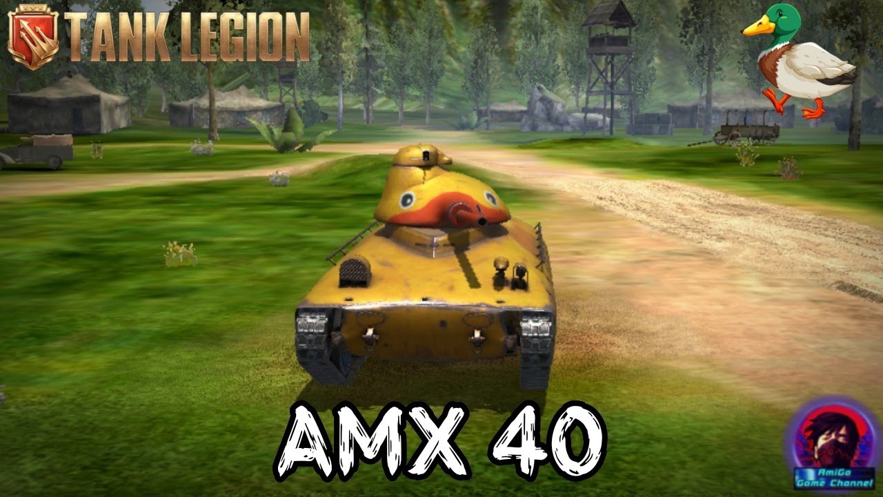 АМХ40 - МИНИМАУС В Tank Legion?! СТОИТ ЛИ ЕГО БРАТЬ?